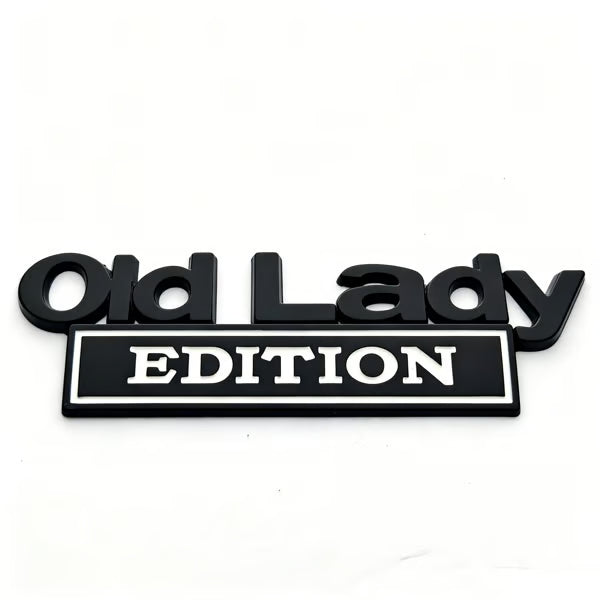 🔥Sommerudsalg 2026 - 🚗 Old Man/Lady Edition bilemblem🔥