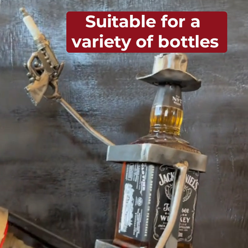 Skull Coke och vinflaskställ