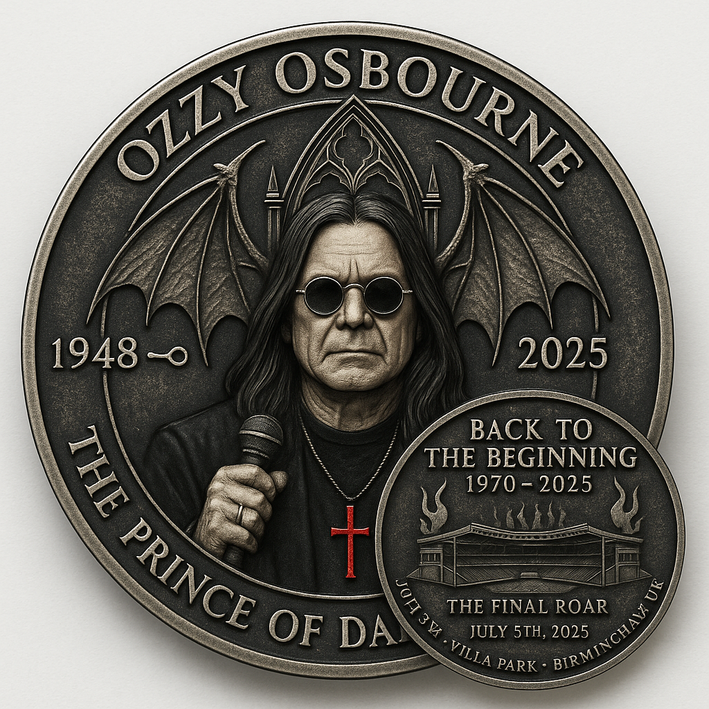Ozzy Osbourne avskedsmynt