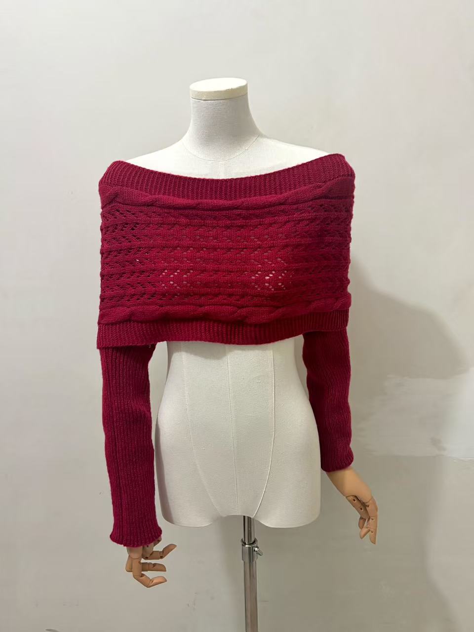 đ§¶Women's Knitted Double Sleeve Scarfđ§Ł