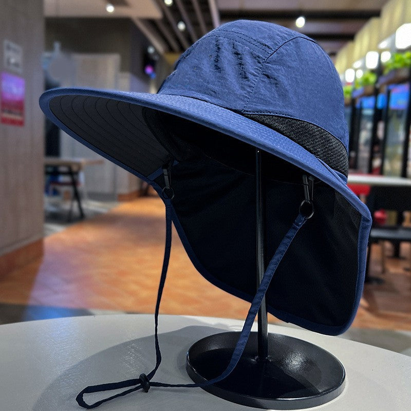 🧢 50% RABAT NU! 🌞 Unisex foldbar bøllehat – UPF 50+ solbeskyttelse og åndbar – justerbar og pakkevenlig til udendørs brug 🏕️
