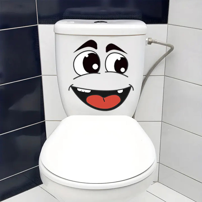 4 ark med sjove klistermærker med smiley