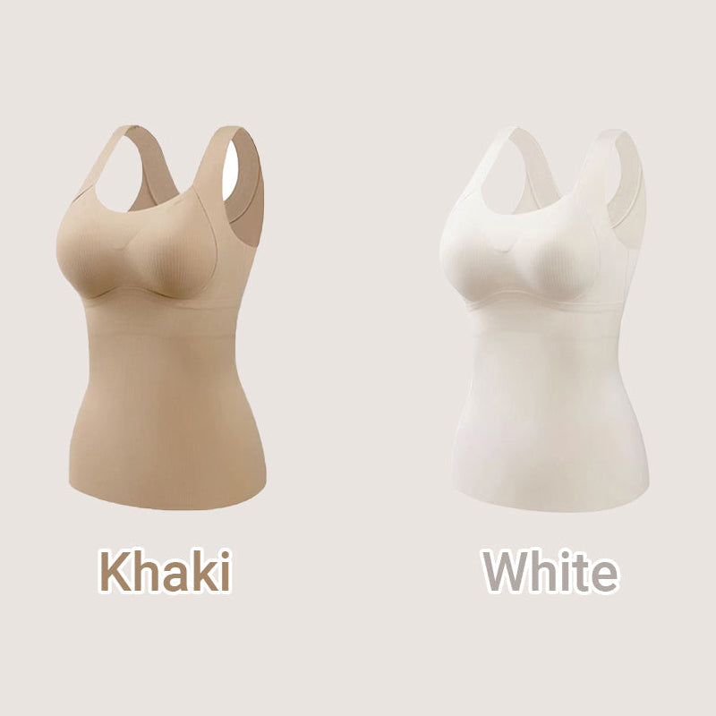 💖Black Friday Storrea 49% RABATT🌹[Kvinnors present] Termo linnen med inbyggd BH för kvinnor