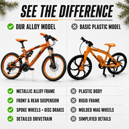 🚲Gør-det-selv-modelkit til mountainbike – Byg, udstil og saml