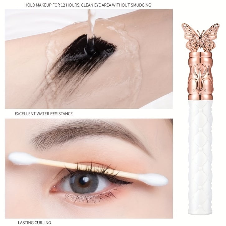 Tjock, Lockig, Långvarig Mascara, Vattenfast, Svettbeständig, Förlängande, Kladdar inte