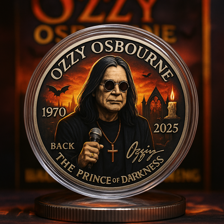 Ozzy Osbourne avskedsmynt