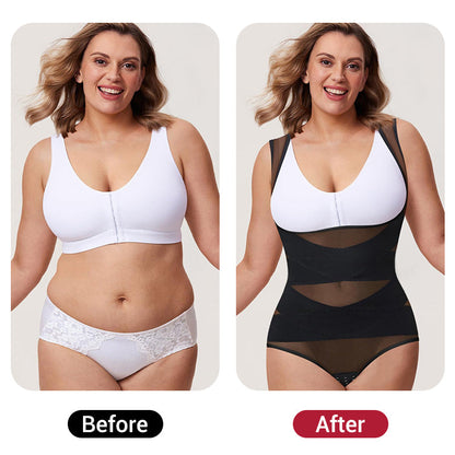 💥49% RABATT SLUTAR SNART💥Lättviktig yogabody i mesh för kvinnor