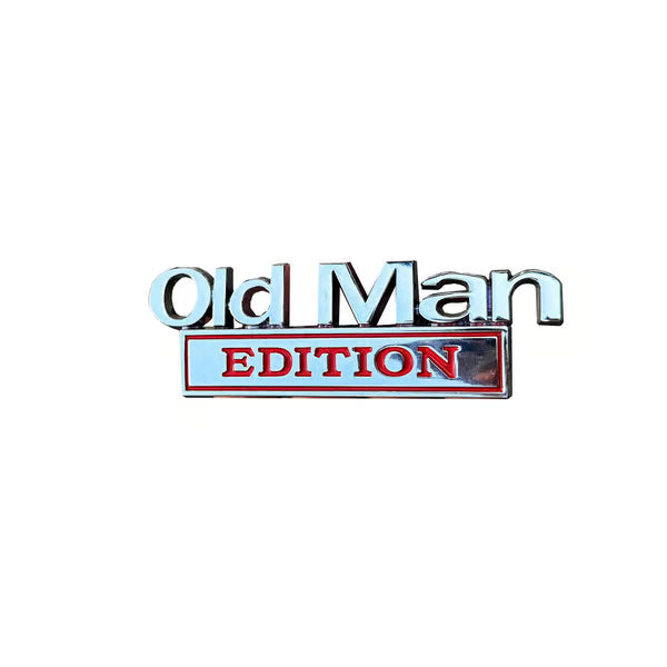 🔥Sommerudsalg 2026 - 🚗 Old Man/Lady Edition bilemblem🔥
