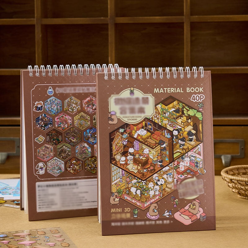 🌟Kreativitet möter lek🎨 Handgjorda klistermärken med stresslindrande motiv (Gratis pincett)