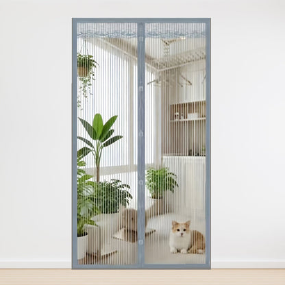 Magic Mesh sommergardin med magnetisk myggenet