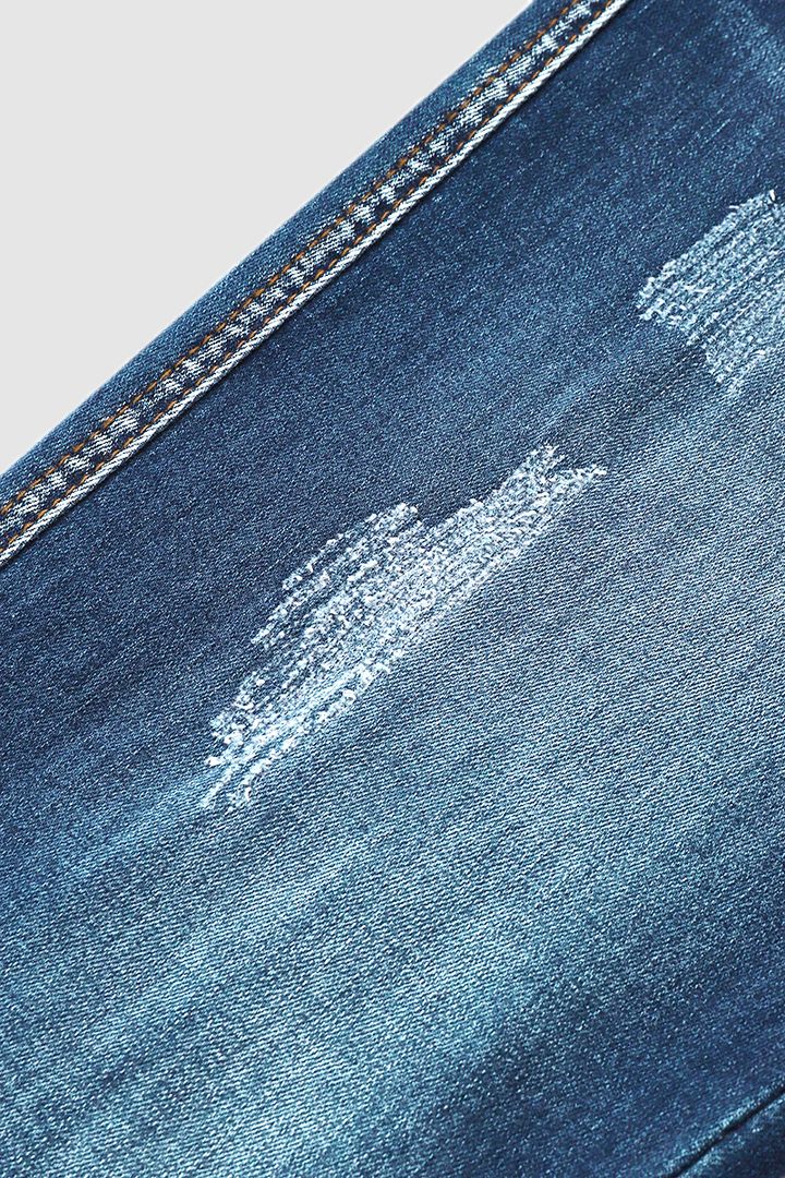 ✅ "2 ST = FRAKTFRIET" Slitna capris-jeans med upprullad fåll