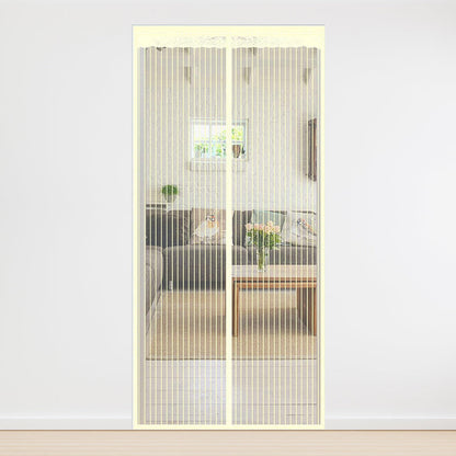 Magic Mesh sommergardin med magnetisk myggenet
