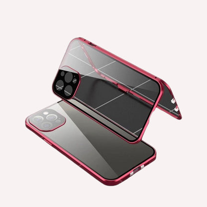 Dubbelsidigt magnetiskt anti-kipling mobilskal