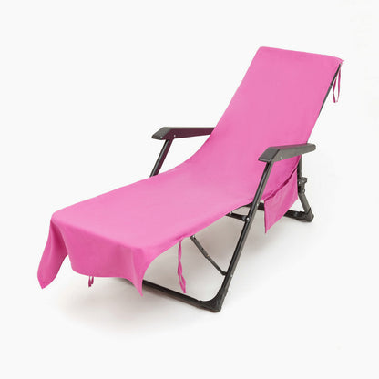 🌊Sun Lounger Handduk i väska med förvaringsfickor🌞
