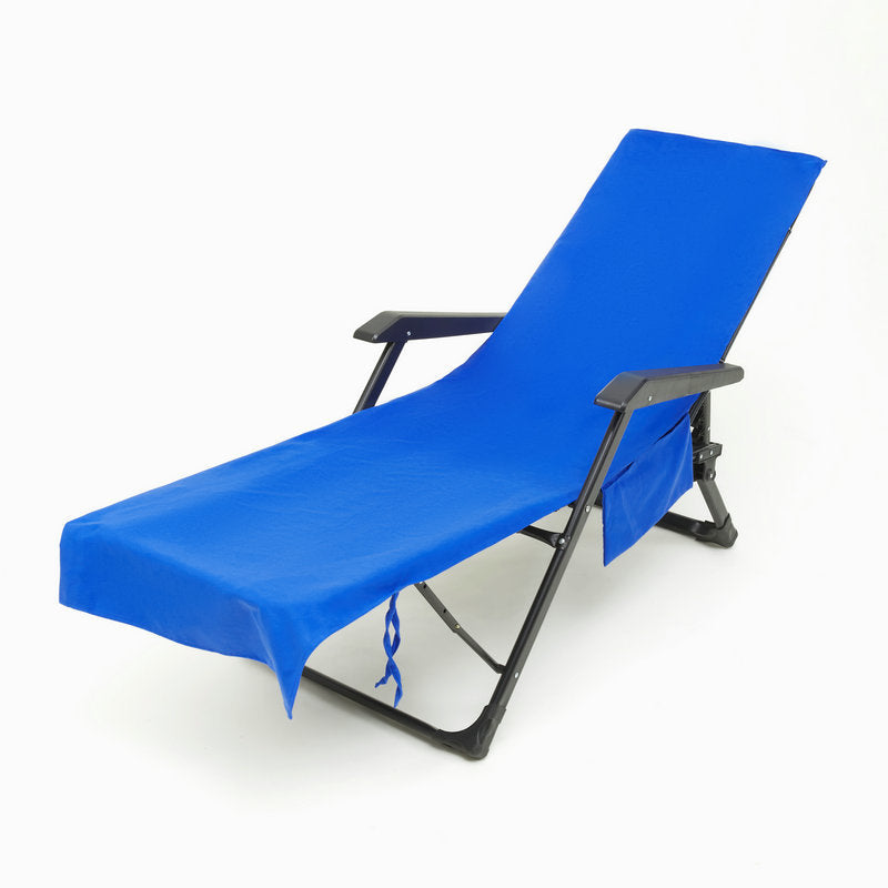 🌊Sun Lounger Handduk i väska med förvaringsfickor🌞