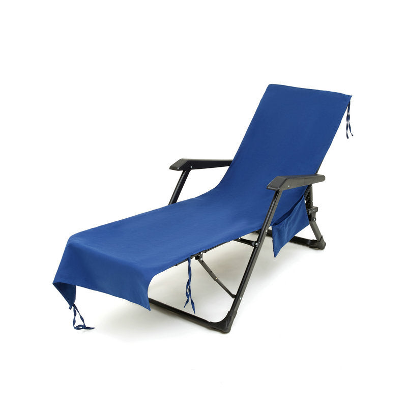 🌊Sun Lounger Handduk i väska med förvaringsfickor🌞