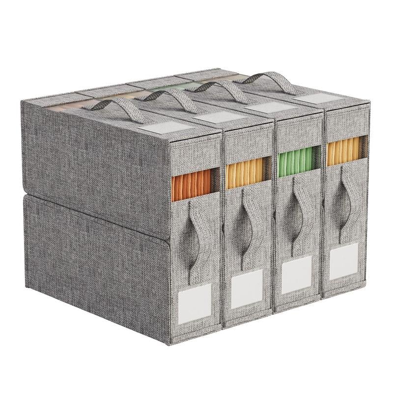 Multifunktionella förvaringspåsar Dammtät förvaringslåda för sängkläder, täcken och filtar