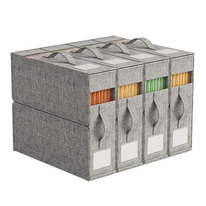 Multifunktionella förvaringspåsar Dammtät förvaringslåda för sängkläder, täcken och filtar