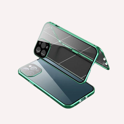 Dubbelsidigt magnetiskt anti-kipling mobilskal