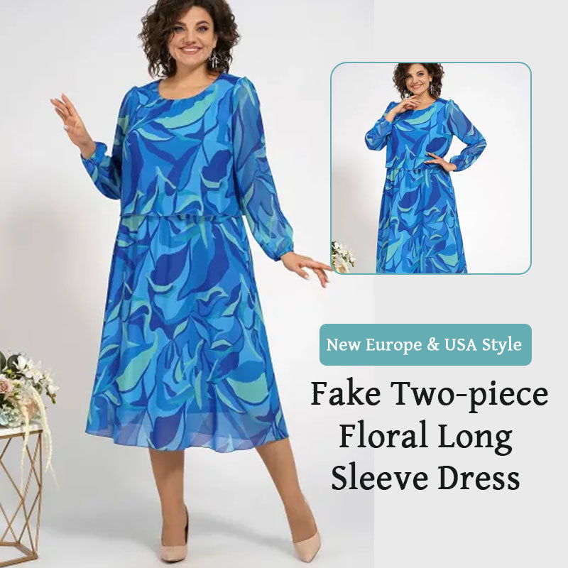 🌸🎉Vårens heta försäljning🎉Komfortabel och sofistikerad klänning