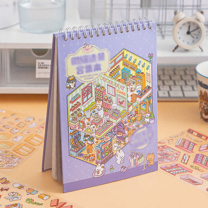 🌟Kreativitet möter lek🎨 Handgjorda klistermärken med stresslindrande motiv (Gratis pincett)