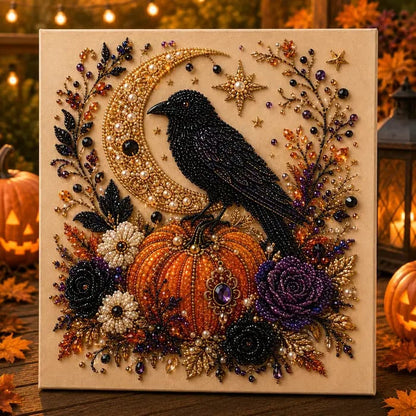 👻🎃3D Pearl Art Halloween DIY Kit – Spooky Diamond Painting, All-in-One Supplies