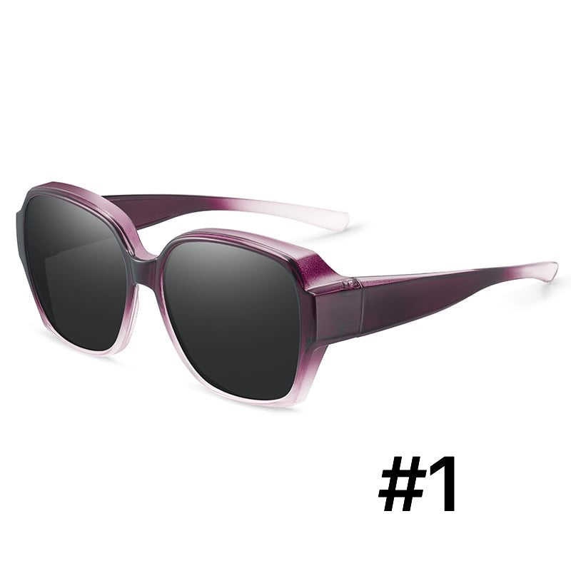 😎Solglasögon med UV38-skydd, lämpliga för glasögon🔥Köp 1 Få 1 gratis