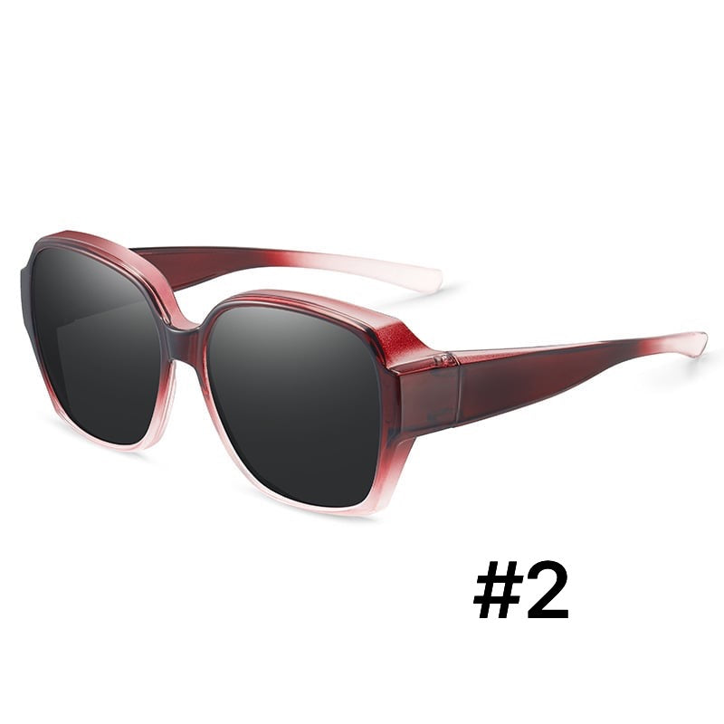 😎Solglasögon med UV38-skydd, lämpliga för glasögon🔥Köp 1 Få 1 gratis