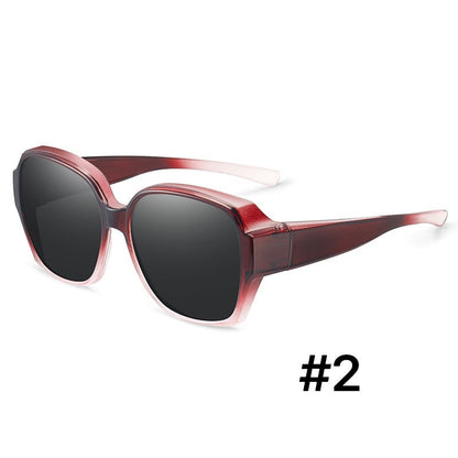 😎Solglasögon med UV38-skydd, lämpliga för glasögon🔥Köp 1 Få 1 gratis