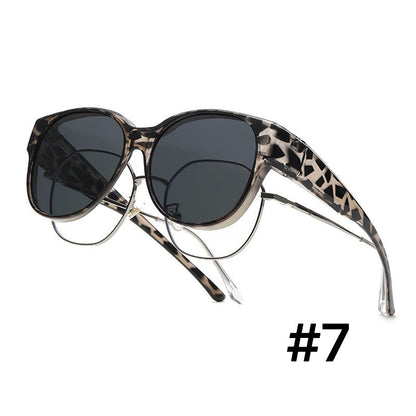 😎Solglasögon med UV38-skydd, lämpliga för glasögon🔥Köp 1 Få 1 gratis