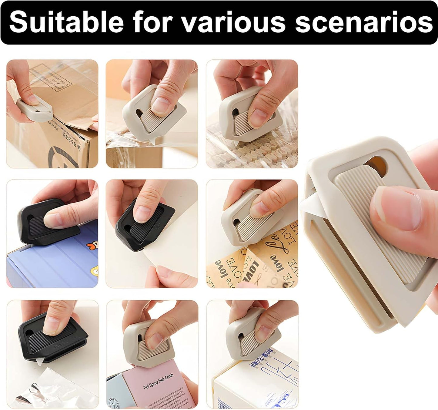 💥Magnetisk infällbar lådskärare - Säkerhetslås-universalkniv med inbyggd magnet för enkel förvaring och snabb åtkomst