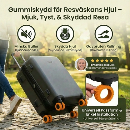 Rulleovertræk til kuffert