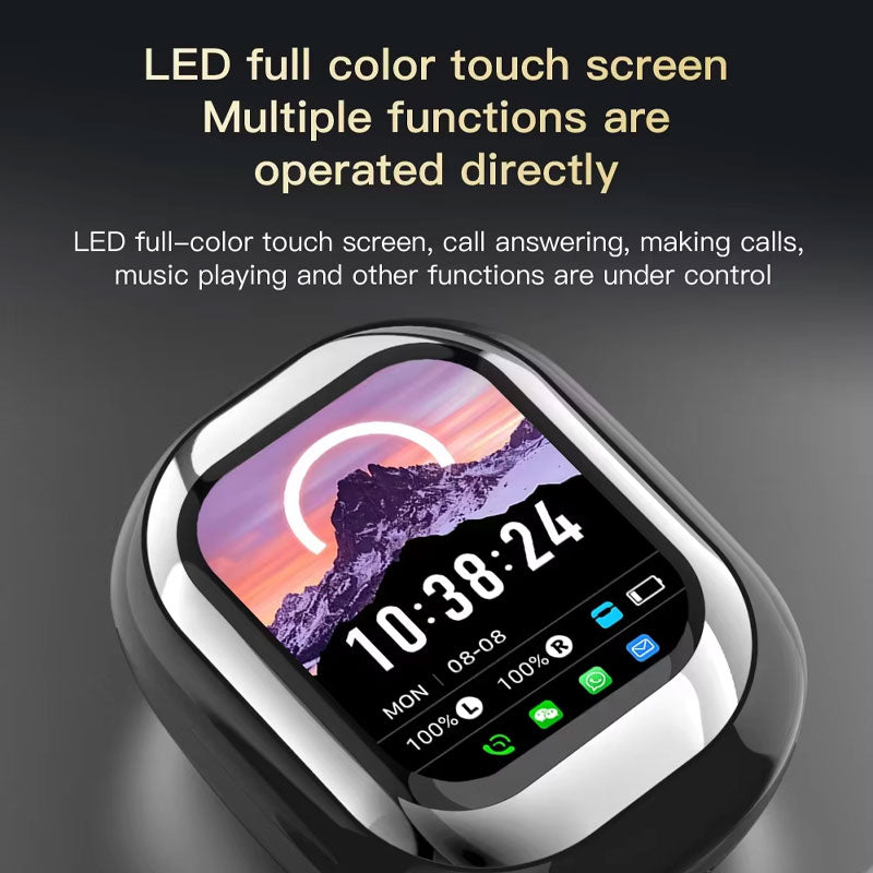 🎧Slide-Touch Bluetooth-headset med AI-översättning