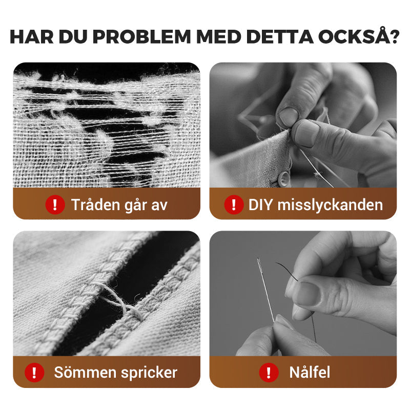🧵 37-delars sömnadsverktygsset – allt du behöver för att skapa och reparera med stil ✂️✨
