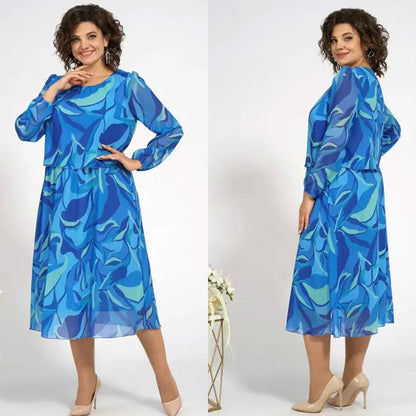 🌸🎉Vårens heta försäljning🎉Komfortabel och sofistikerad klänning