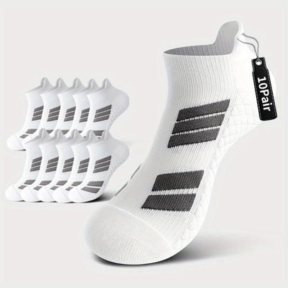 🧦Unisex No-Show-strumpor – Halkfria, andningsbara och perfekta för sport