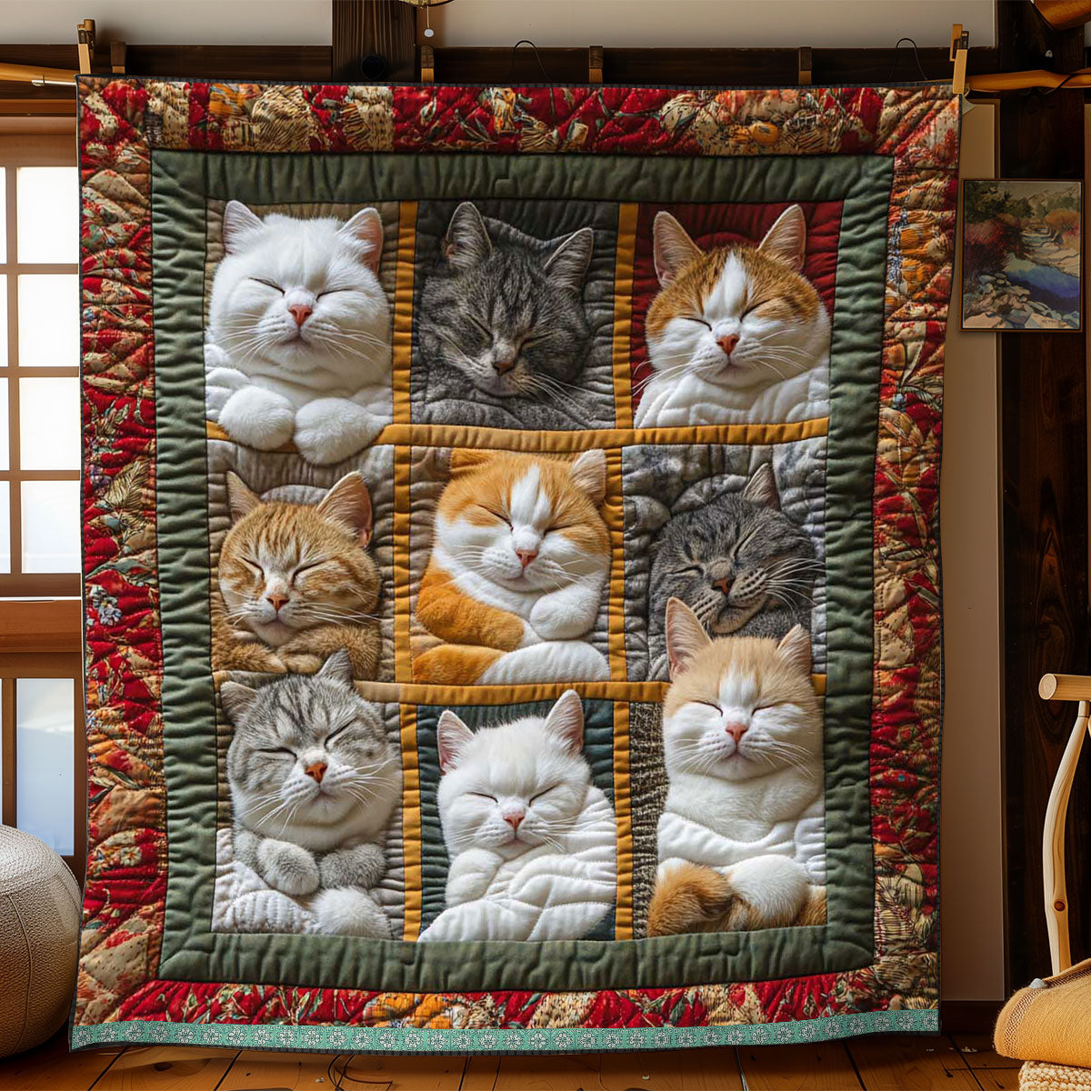 Sovande Royal Cat-filt