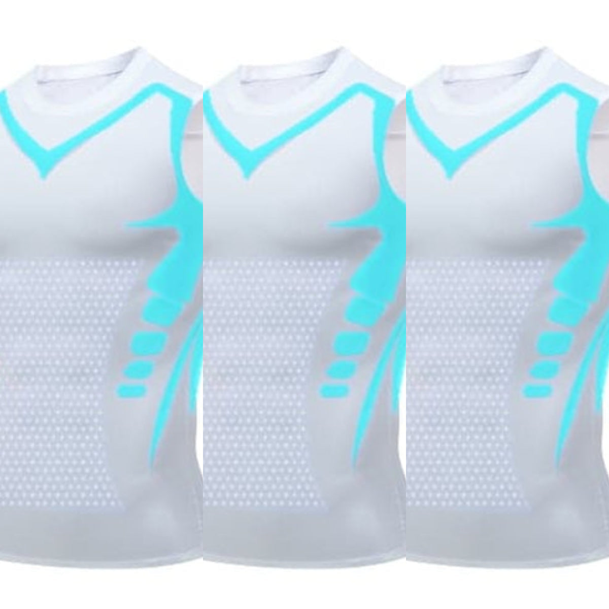 🔥Ionic Shaping Vest – Kompression og afkøling – Figurformende og ærmeløs – Usynlig under tøjet