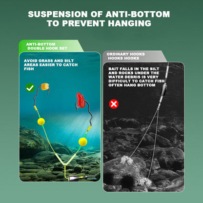 🔥🔥Dubbelt omvänd krokset