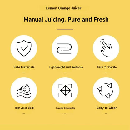 🔥2025 Ny citronpress med skruvlock 🍋✨
