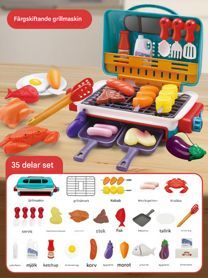 ❤️Barns BBQ-grillleksak