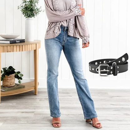 Passar alla kroppstyper 👖 Högelastiska jeans med magkontroll