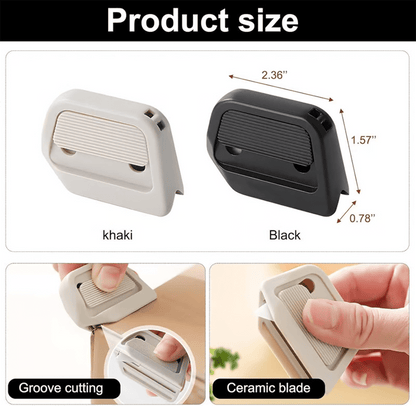 💥Magnetisk infällbar lådskärare - Säkerhetslås-universalkniv med inbyggd magnet för enkel förvaring och snabb åtkomst