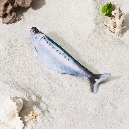 Realistiska floppande fiskkattleksaker