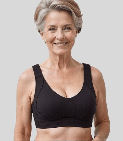 🔥Ribbad justerbar BH utan bygel för kvinnor