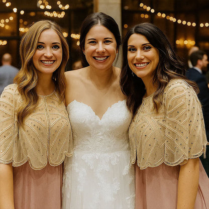 🎀2025 Nyinkommet✨Festlig spetshalsduk med paljetter