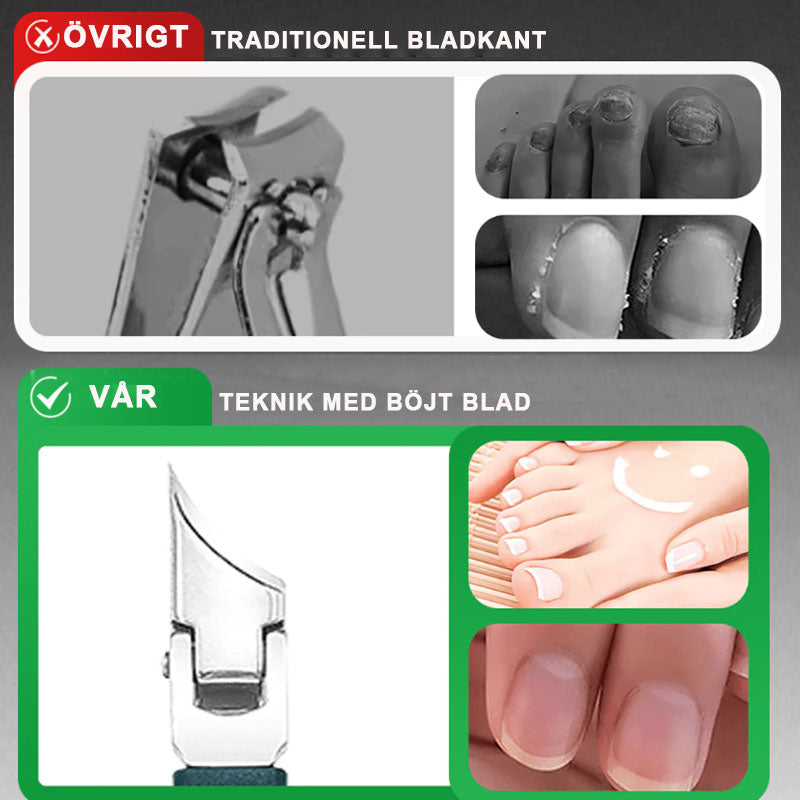 🔥Superdeal! 39% Rabatt! – Spetsigt Manikyrset med Slipad Finish