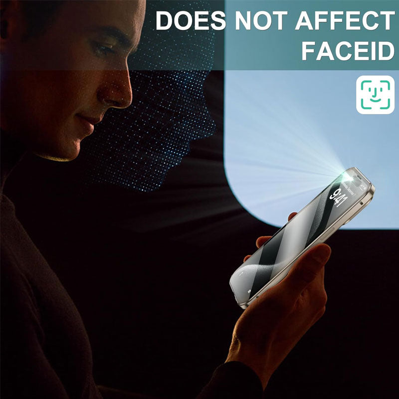 Dubbelsidigt magnetiskt anti-kipling mobilskal