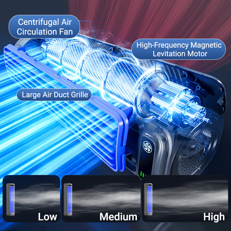 🔥Sommarrea 50% RABATT 🌊 Trådlös laddningsbar luftkonditionering❄️