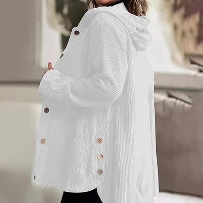 🧥 Årets Eksklusive Fløjlsjakke 2026 🍂 – Luksuriøs Corduroy Overshirt Med Hætte